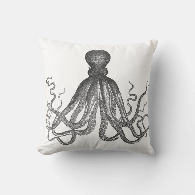 Kraken - Black Giant Octopus / Cthulu Kudde (Framsida)