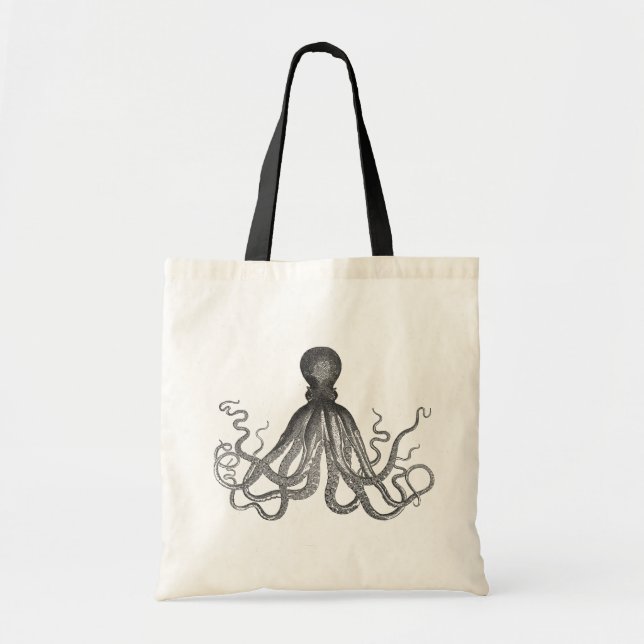 Kraken - Black Giant Octopus / Cthulu Tygkasse (Framsidan)