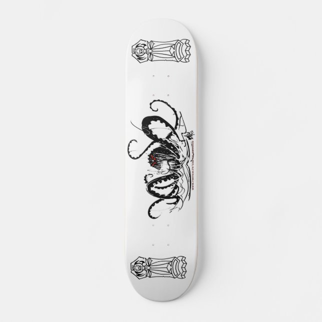Kraken Deck Mini Skateboard Bräda 18,5 Cm (Framsida)
