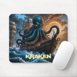 Kraken Giant Squid Octopus som Monster Creature Musmatta
