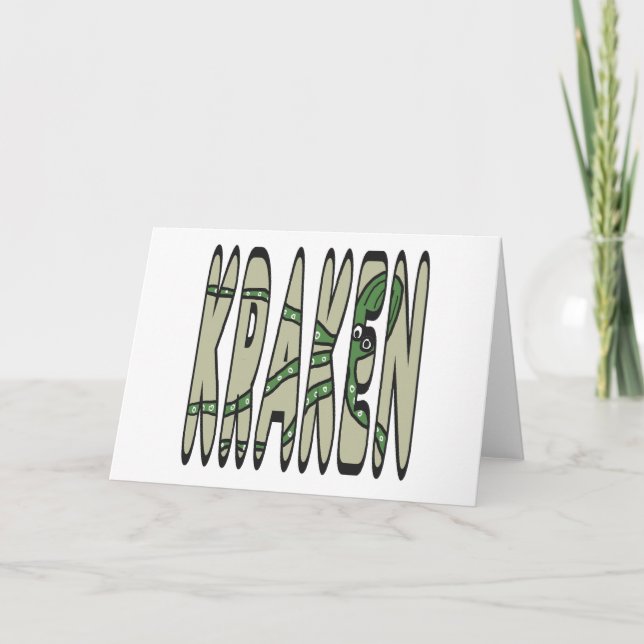 Kraken Helgkort (Framsida)