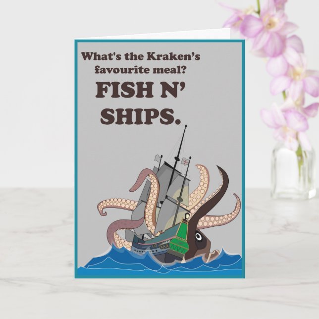 KRAKEN JOKE. KORT (Orkide)