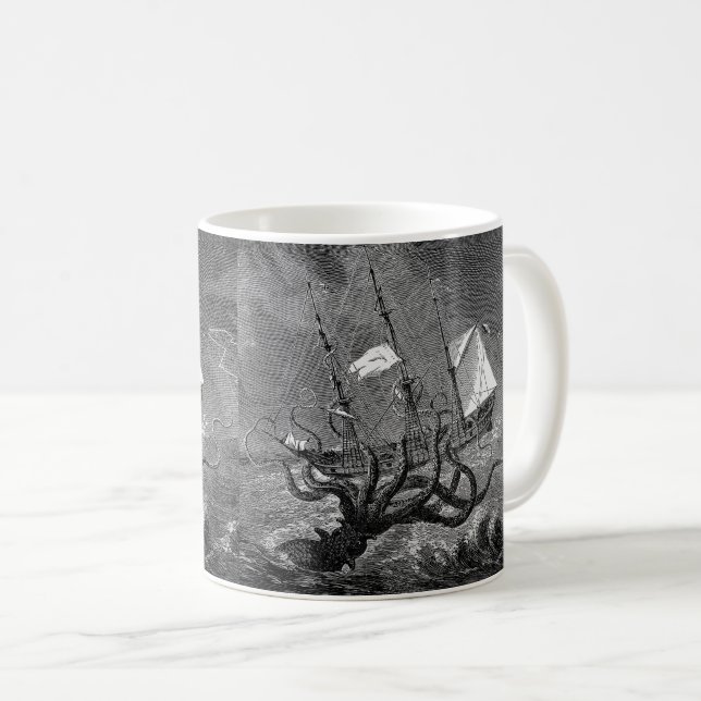 Kraken Kaffemugg (Framsida höger)