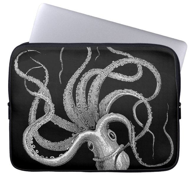 Kraken laptop sleeve (Framsidan)