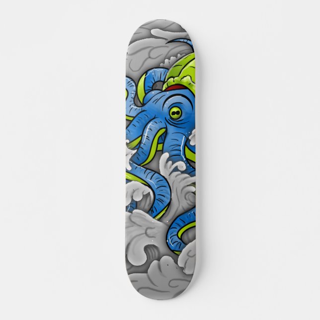 Kraken Mini Skateboard Bräda 18,5 Cm (Framsida)