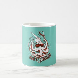 Kraken Monster Funny Kaffemugg