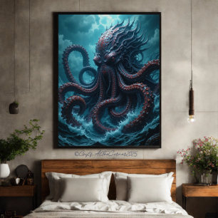 Kraken Monster Poster