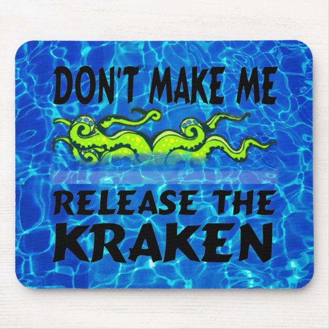Kraken Mousepad Musmatta (Framsidan)