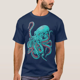 Kraken Octopus T Shirt