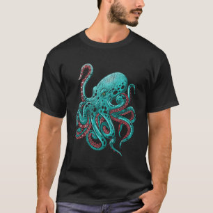 Kraken Octopus T Shirt