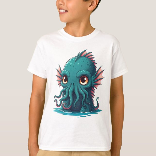 Kraken T-shirt (Framsida)