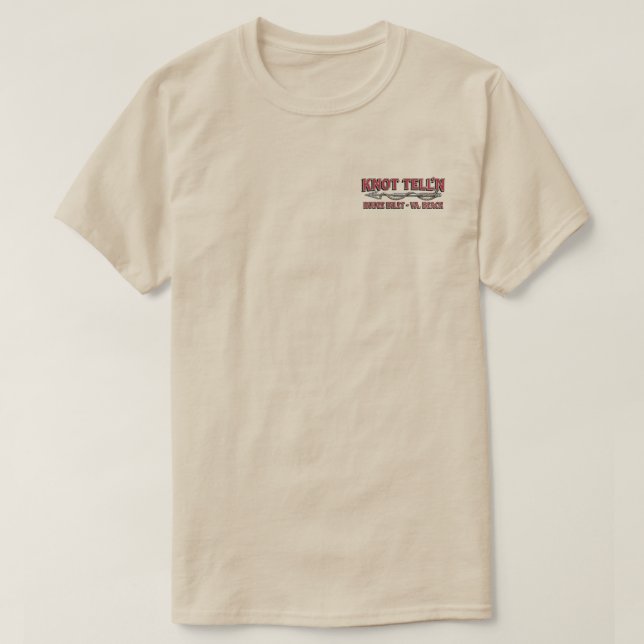 Kraken T-shirt med harpunlogotyp (Design framsida)