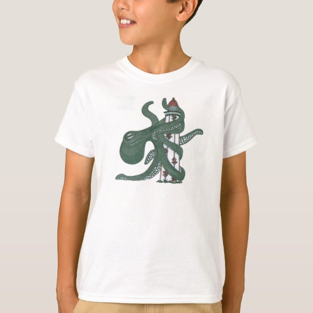 Kraken Tee Shirt (Framsida)