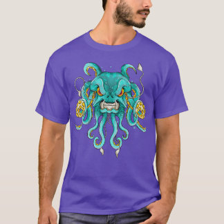 Kraken Underwater Monster Octopus Sea T Shirt