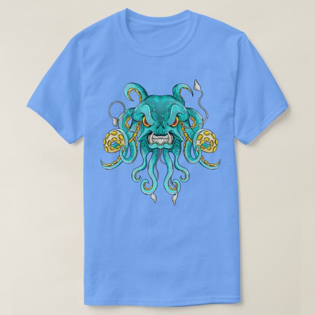 Kraken Underwater Monster Octopus Sea T Shirt (Design framsida)