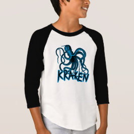 Kraken - Vikings bläckmonster på en t-shirt