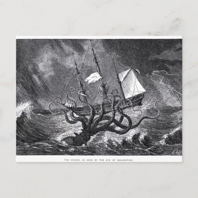 Kraken Vykort (Framsida)