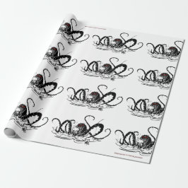 Kraken Wrapping Papper Presentpapper