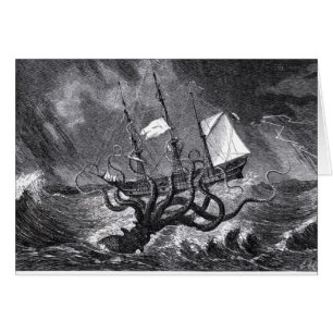 Krakenen Hälsningskort