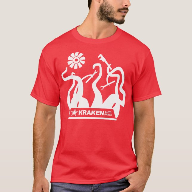 Krakenen Tee Shirt (Framsida)