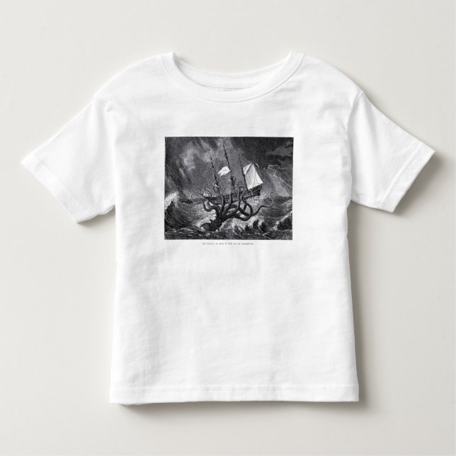 Krakenen Tee Shirt (Framsida)