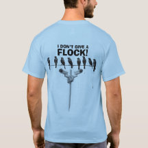 Kråkflock - Rollig Flock Kamera T-shirt