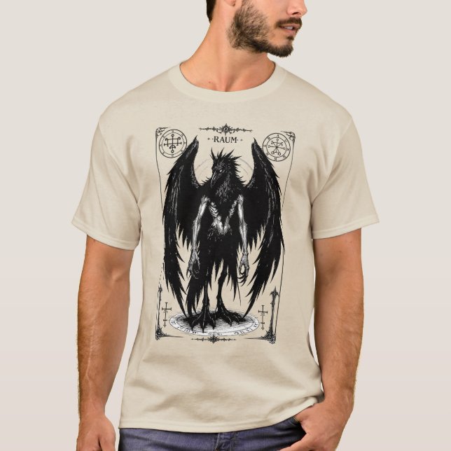 Kråkherre av Ars Goetia T Shirt (Framsida)