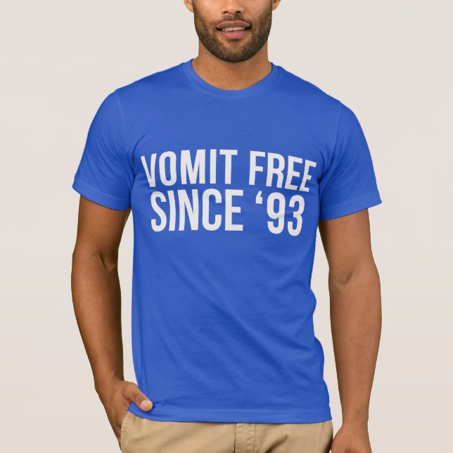 Kräkning som är fri efter 'T-tröja 93 T Shirt (Framsida)