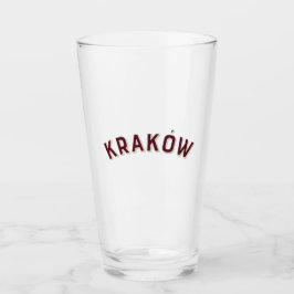 Krakó w, Polens Vintage Arch Glaskopp