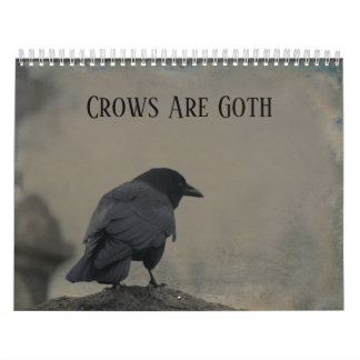 Kråkor är goth kalender