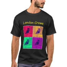 Kråkor i torn i London