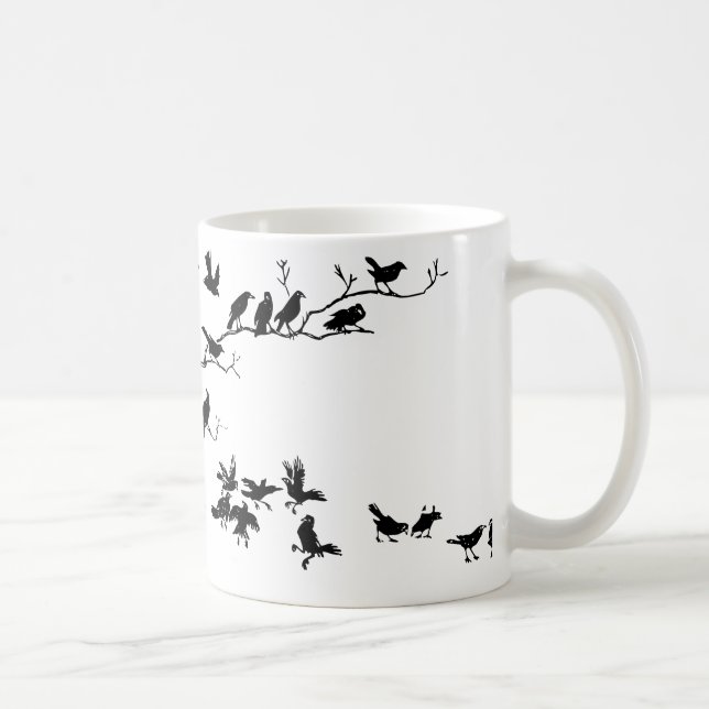 Kråkor Kaffemugg (Höger)