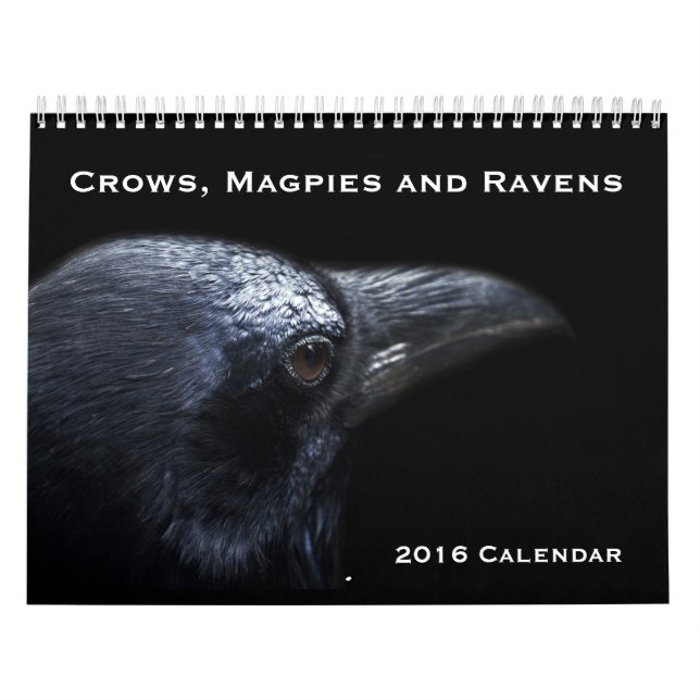Kråkor, magister och Ravens 2016-kalender Kalender (Omslag)