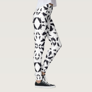 Kråkor med gifts- och presentkort leggings