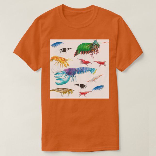 Kräkor och kräftor t shirt (Design framsida)