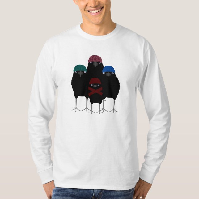 Kråkor T Shirt (Framsida)