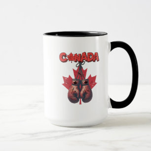 Kräkor upp canada, tillverkade i canada 100 % cana mugg