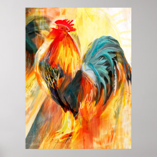 kråkorna tupp poster