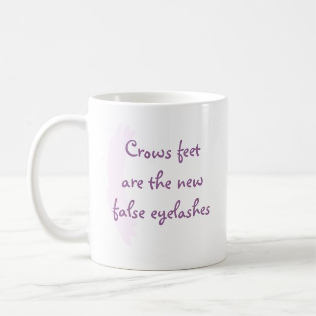 Kråkornas föda är de nya falskt eyelaserna kaffemugg (Vänster)