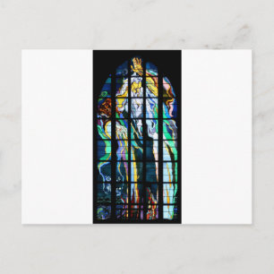 Krakow Church of St. Francis Stached Glass Vykort