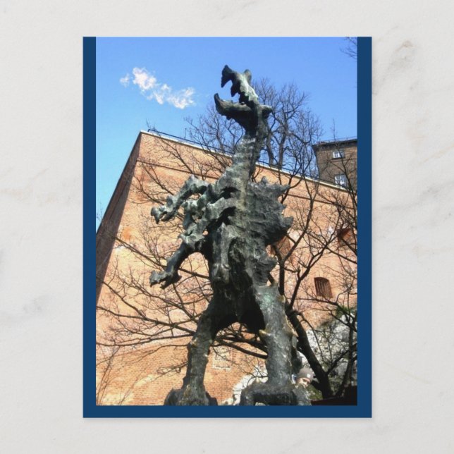 Krakow Dragon Vykort (Framsida)