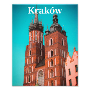 Krakow Europe Polen Polska Old Town Fototryck