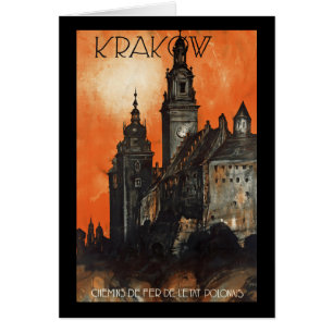 Krakow Hälsningskort