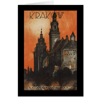 Krakow Hälsningskort