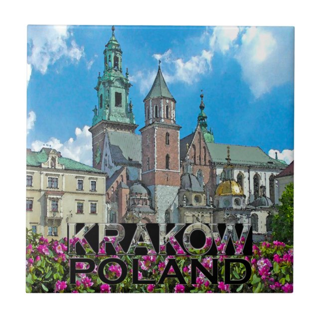 Krakow Kakelplatta (Framsidan)