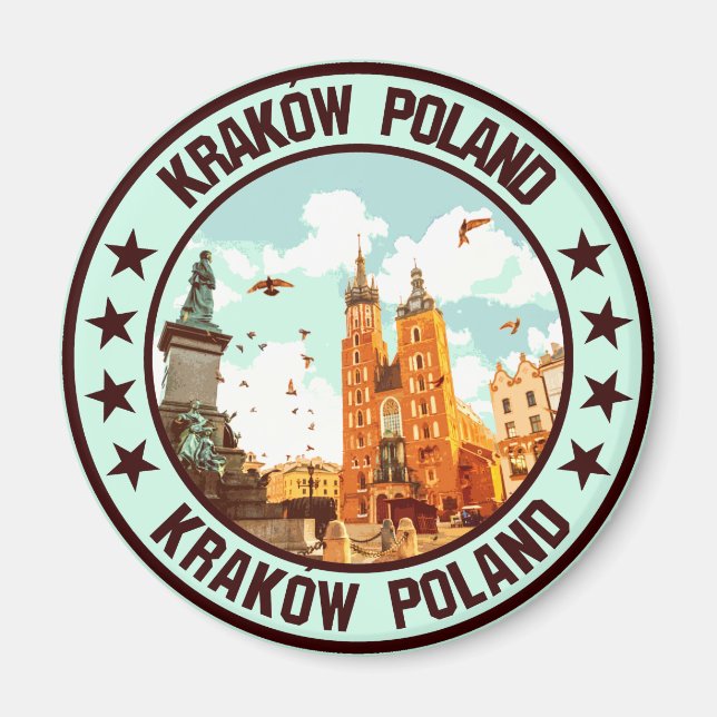 Kraków Magnet (Framsidan)