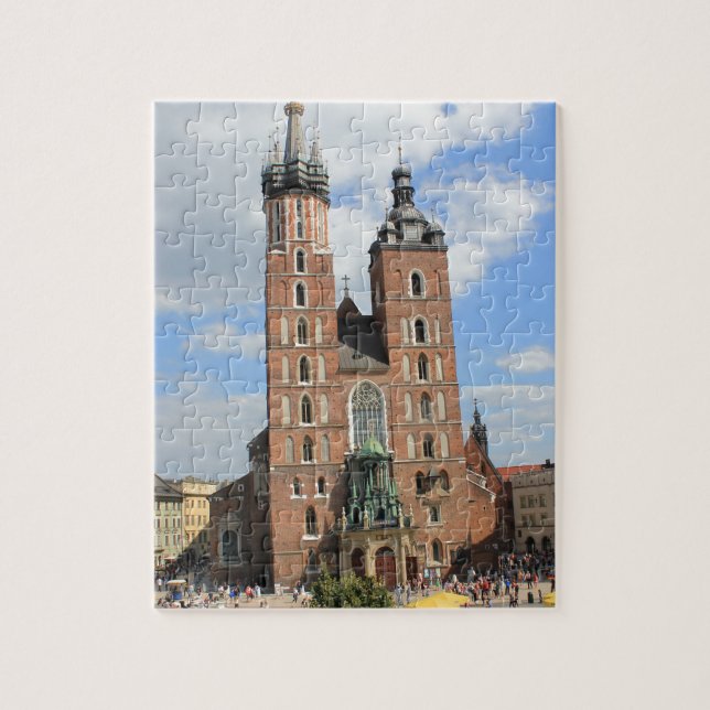 Krakow Mariacki kyrka, Sts Mary kyrka, gåvor Pussel (Vertikal)