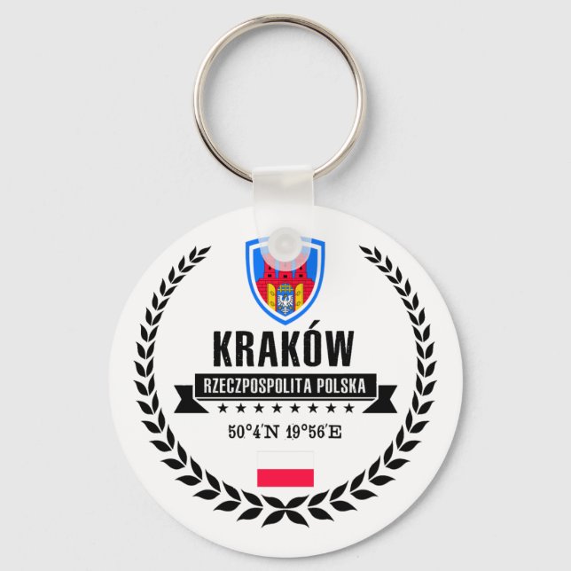 Kraków Nyckelring (Framsida)