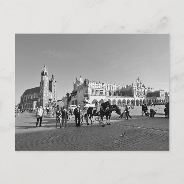 Krakow, Old Town, Polen Vykort (Framsida)