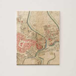 Krakow Polen 1755 Pussel